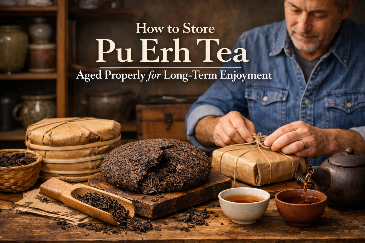 How to Store Pu Erh Tea Aged Properly for Long-Term Enjoyment